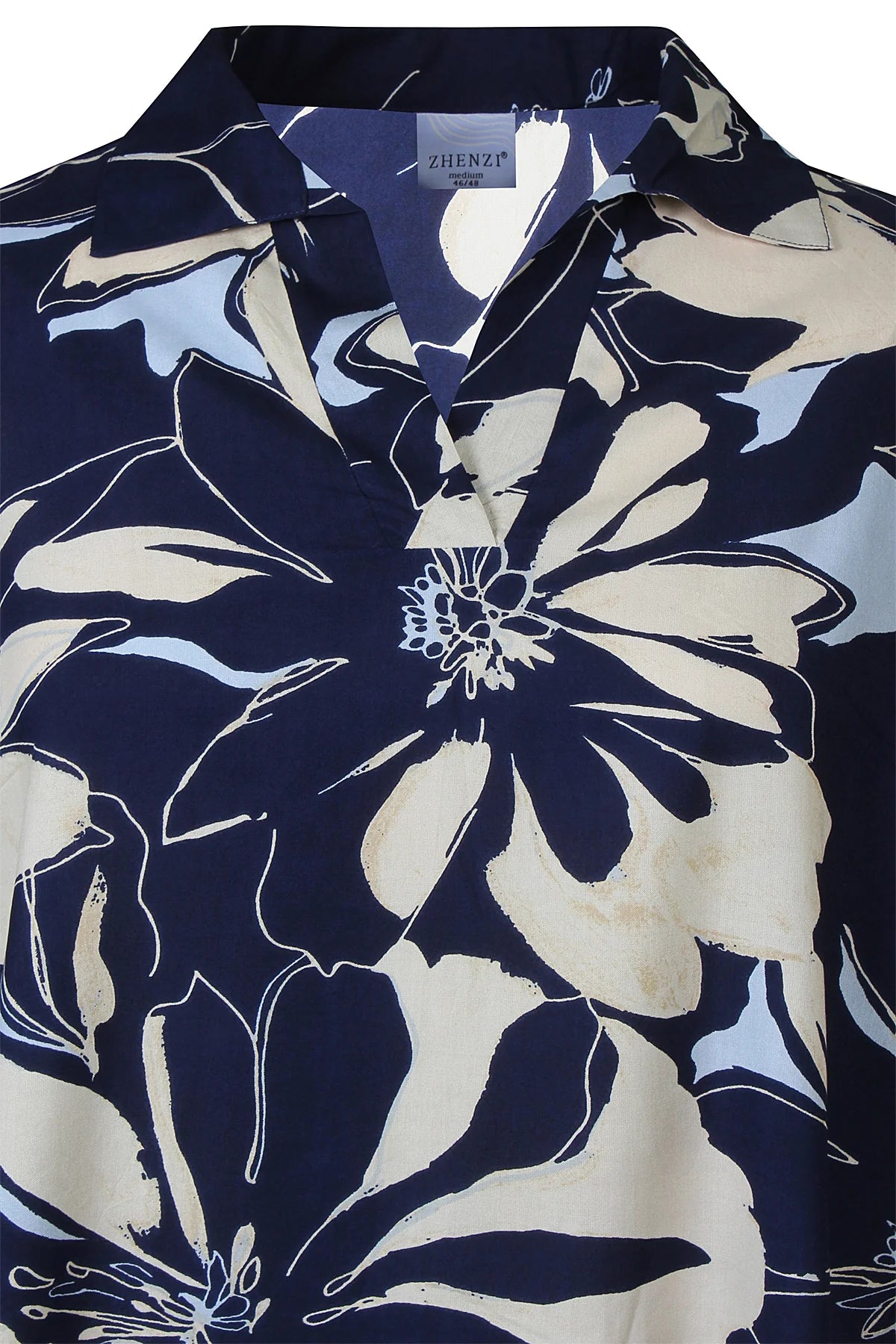 Blommig blus från Zhenzi 201195