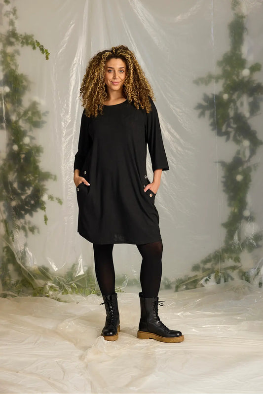 Svart tunika/klänning från Zhenzi 201325