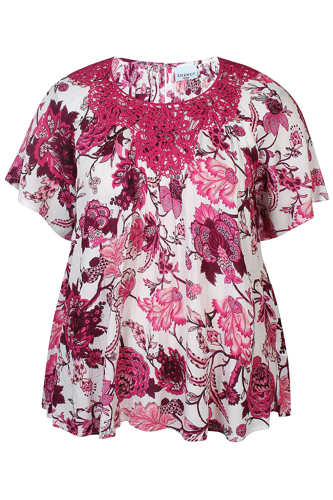 Blommig blus från Zhenzi 201371