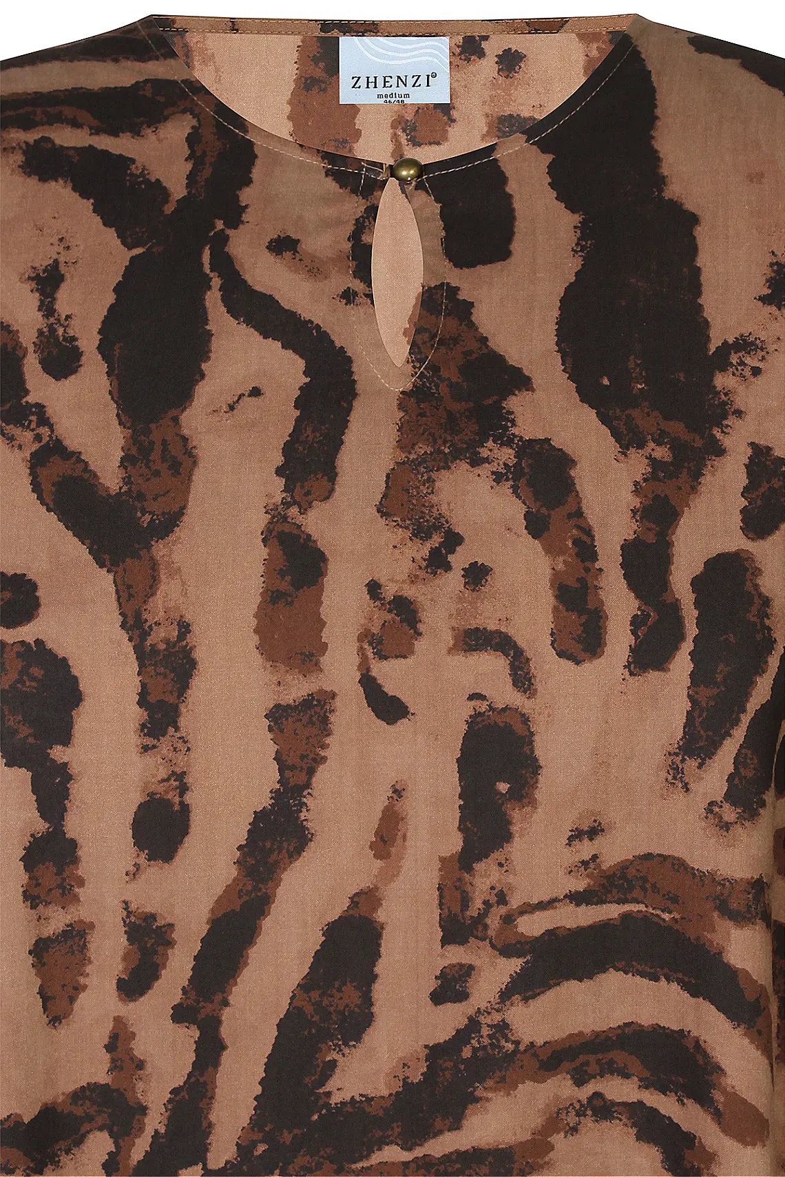Zebra mönstrad blus från Zhenzi 201604