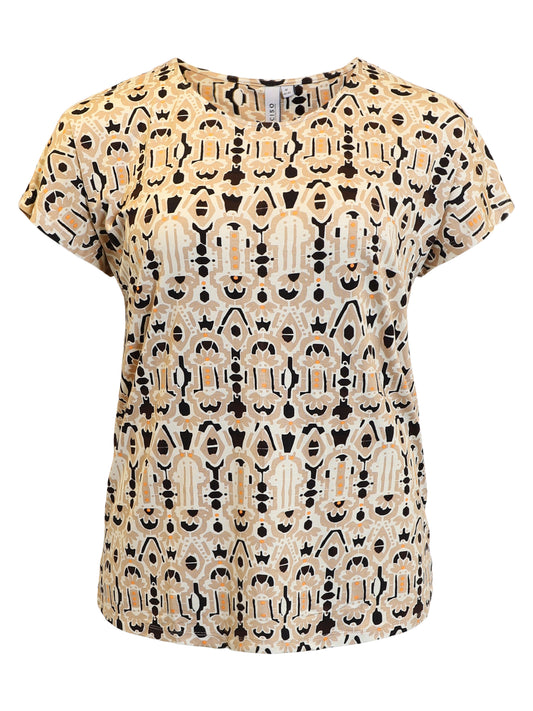 Mönstrad T-shirt från Ciso 220432