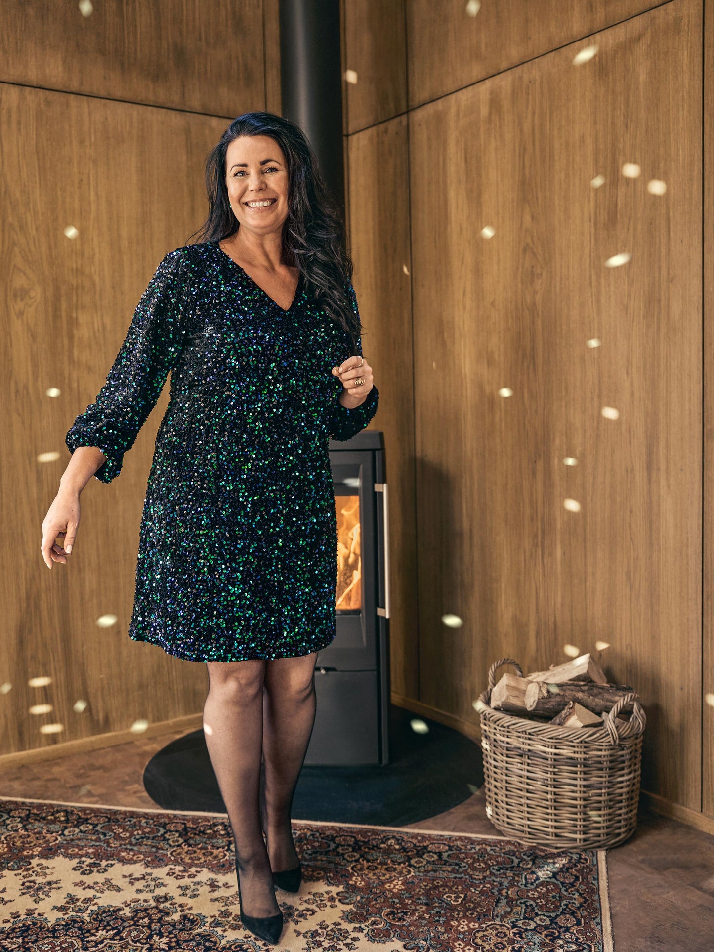 Paljett klänning från Zoey 252-0223