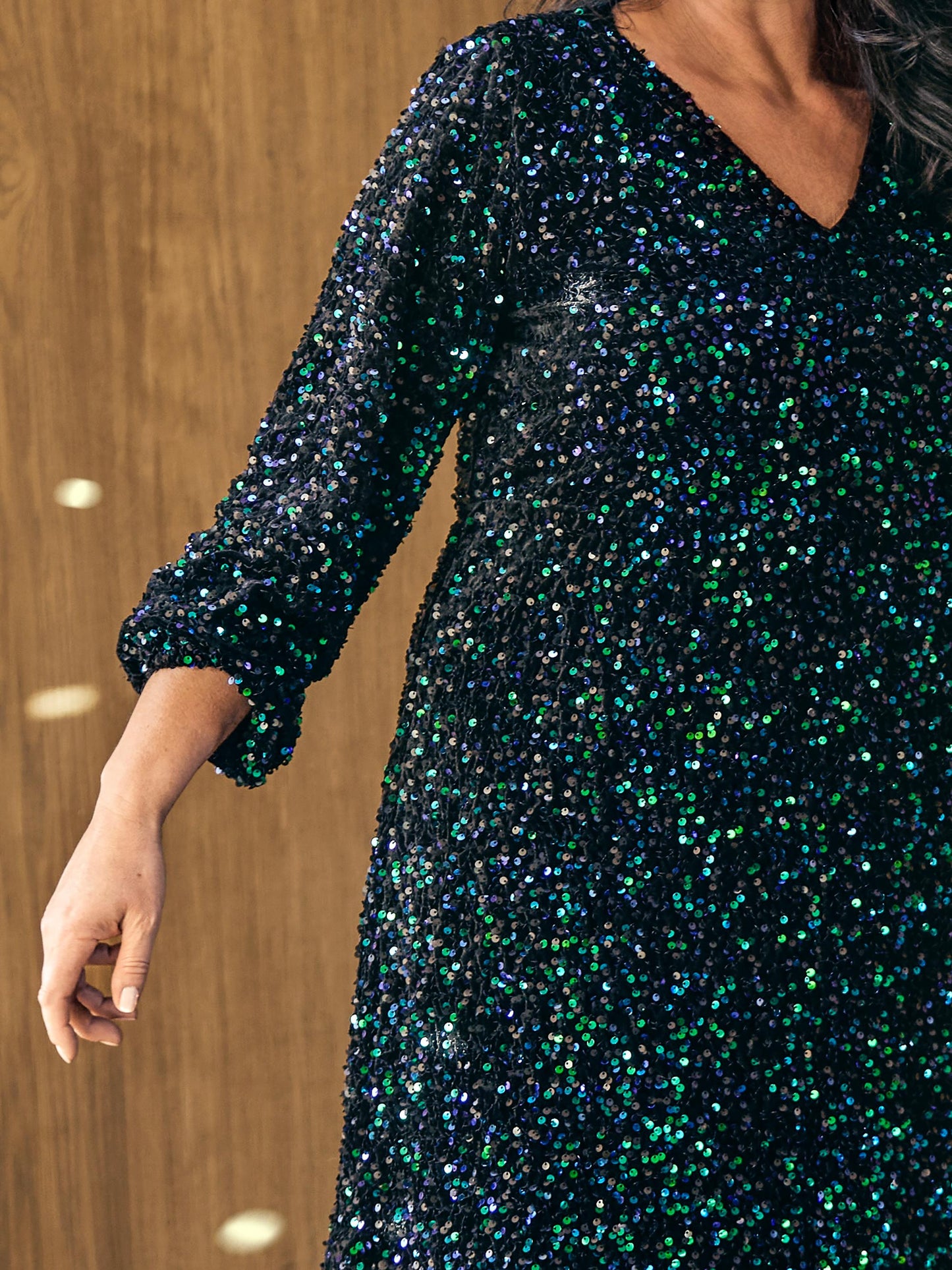 Paljett klänning från Zoey 252-0223