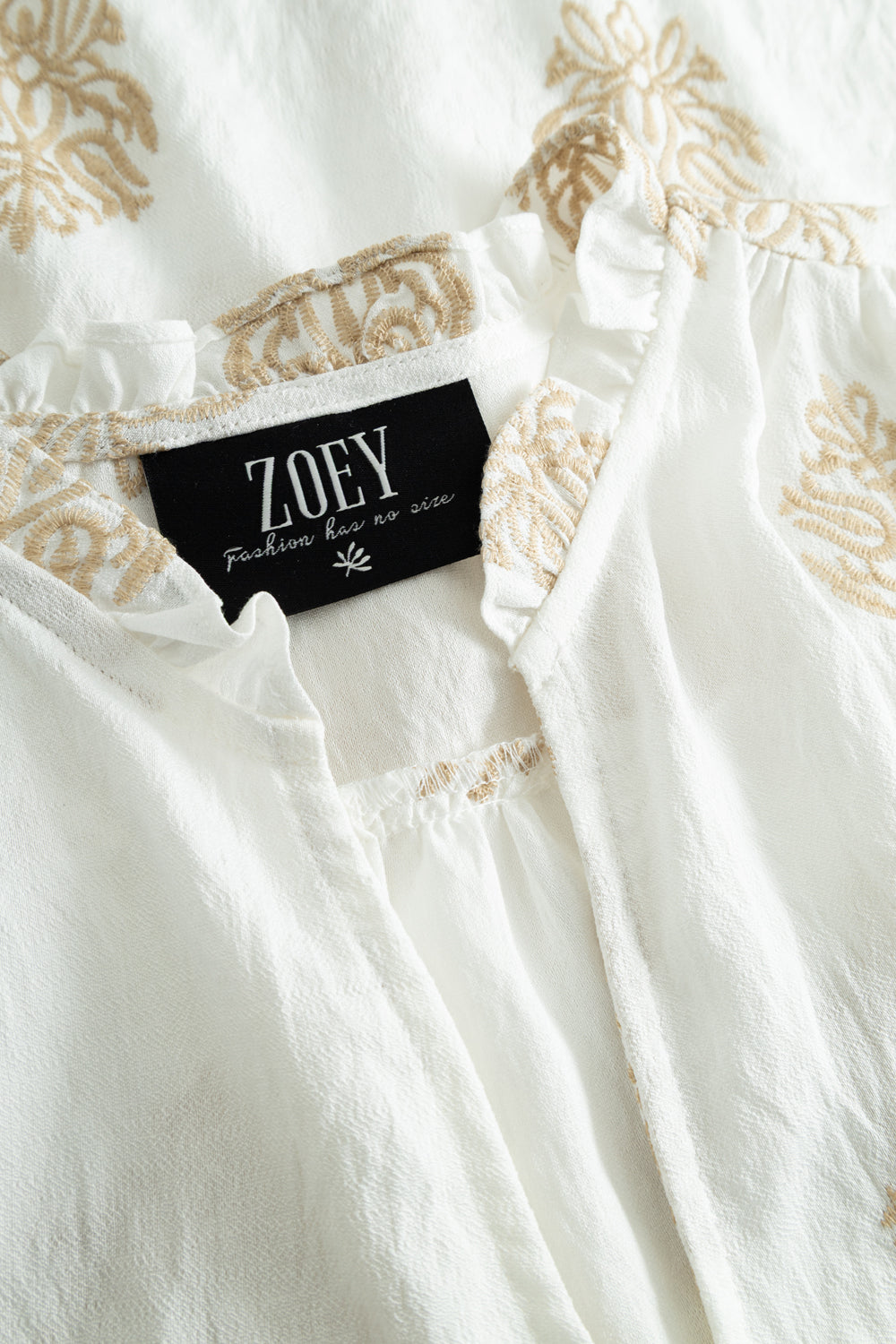 Mönstrad blus från Zoey 254-0947