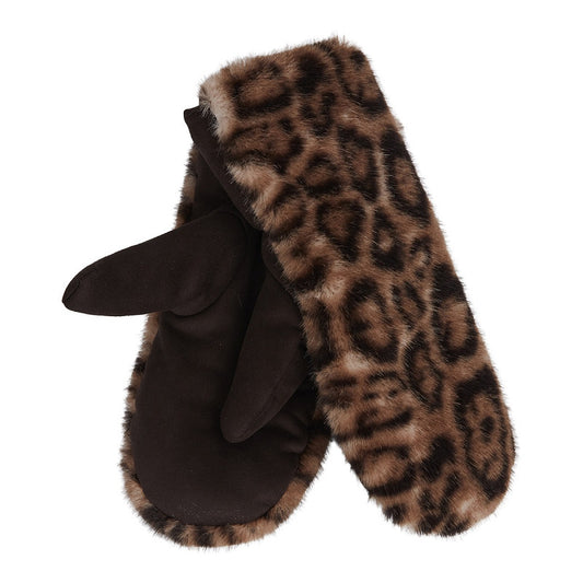 Leopard mönstrade vantar från Moshi 12791