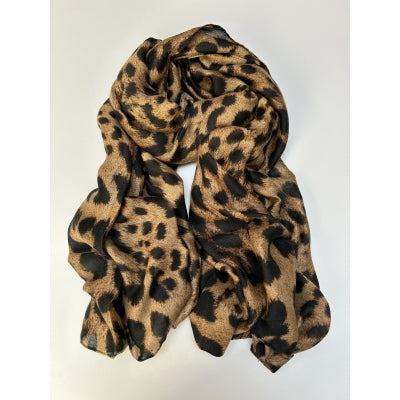 Leopard mönstrad scarf To26i191