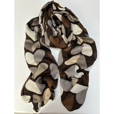 Mönstrad scarf To26i190