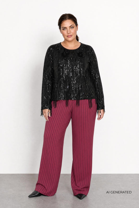 Festlig blus från Wasabi 500249