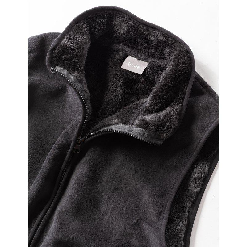 Mysig fleece väst från Trofe 55214