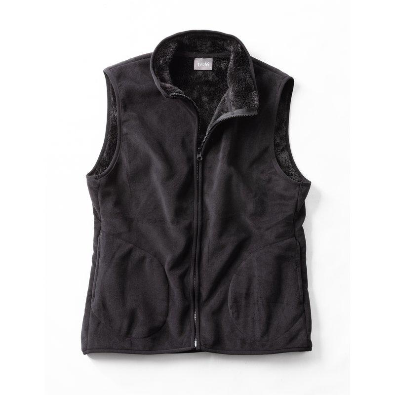 Mysig fleece väst från Trofe 55214