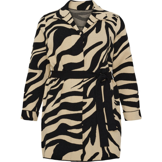 Zebra mönstrad kofta från NR 1 BY OX 63119