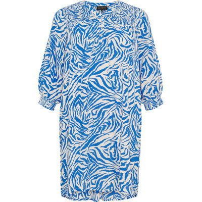 Blå mönstrad tunika från Nr 1 By Ox 63198