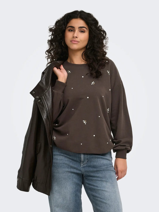 Mysig sweatshirt från Carmakoma 15381037