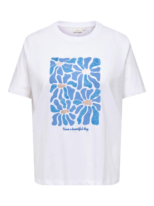 T-shirt med tryck från Carmakoma 15372122