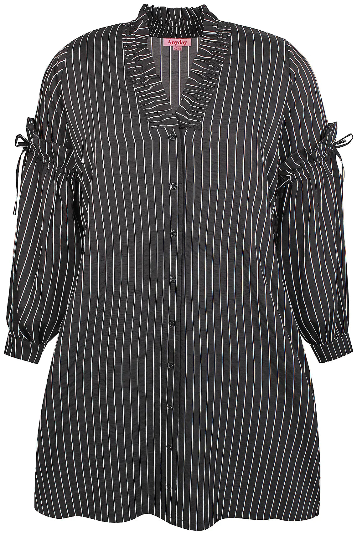 Randig skjortklänning från Anyday 800304