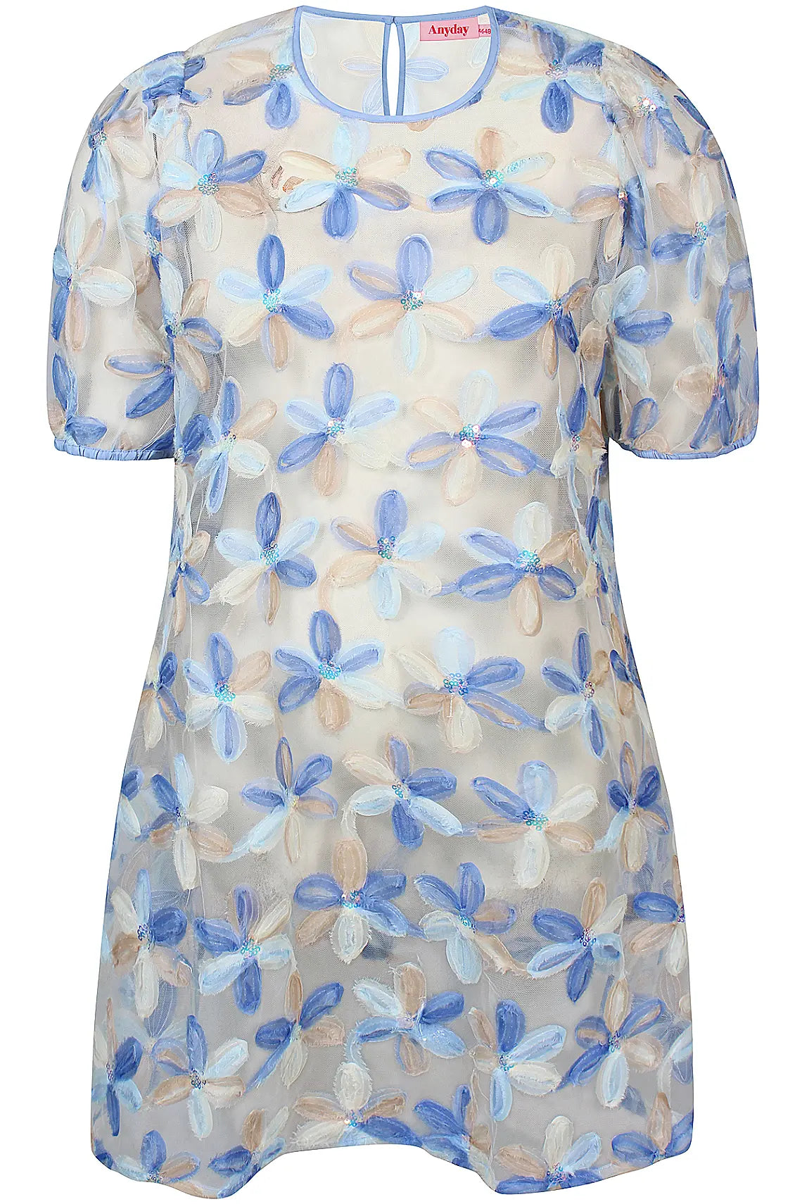 Blommig klänning från Anyday 800424