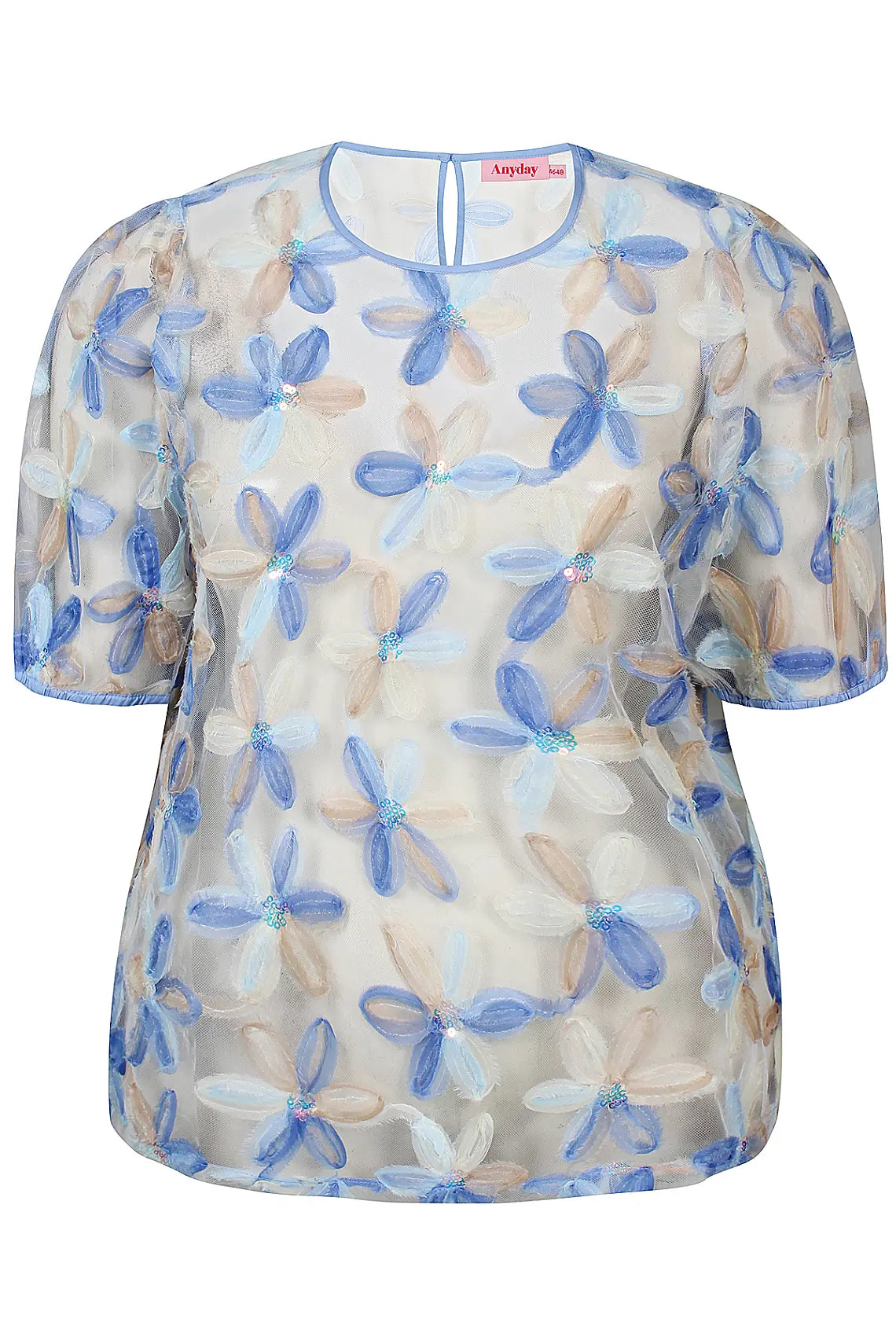 Blommig blus från Anyday 800453