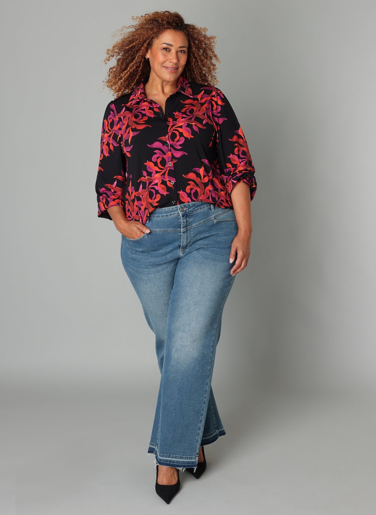 Mönstrad skjorta från Colletta 9000612