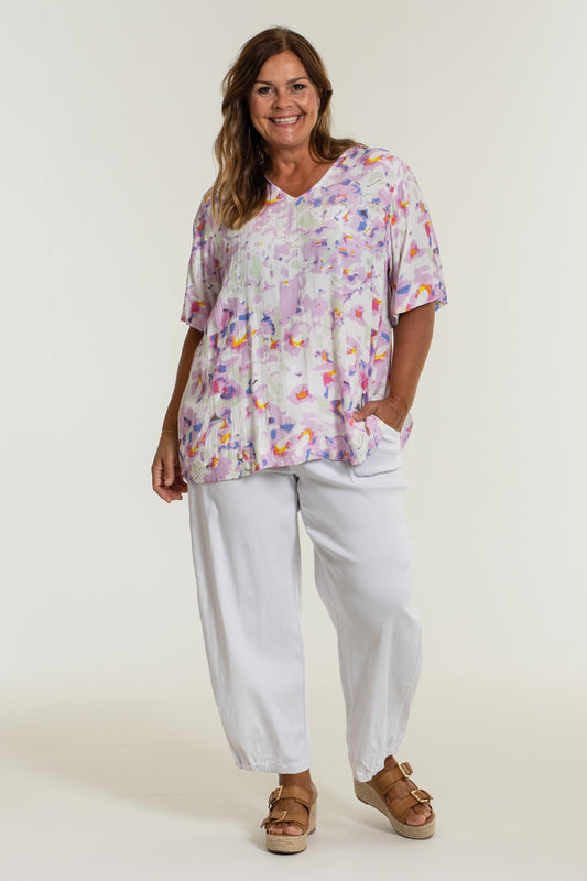 Vita baggy pants från Gozzip 9903