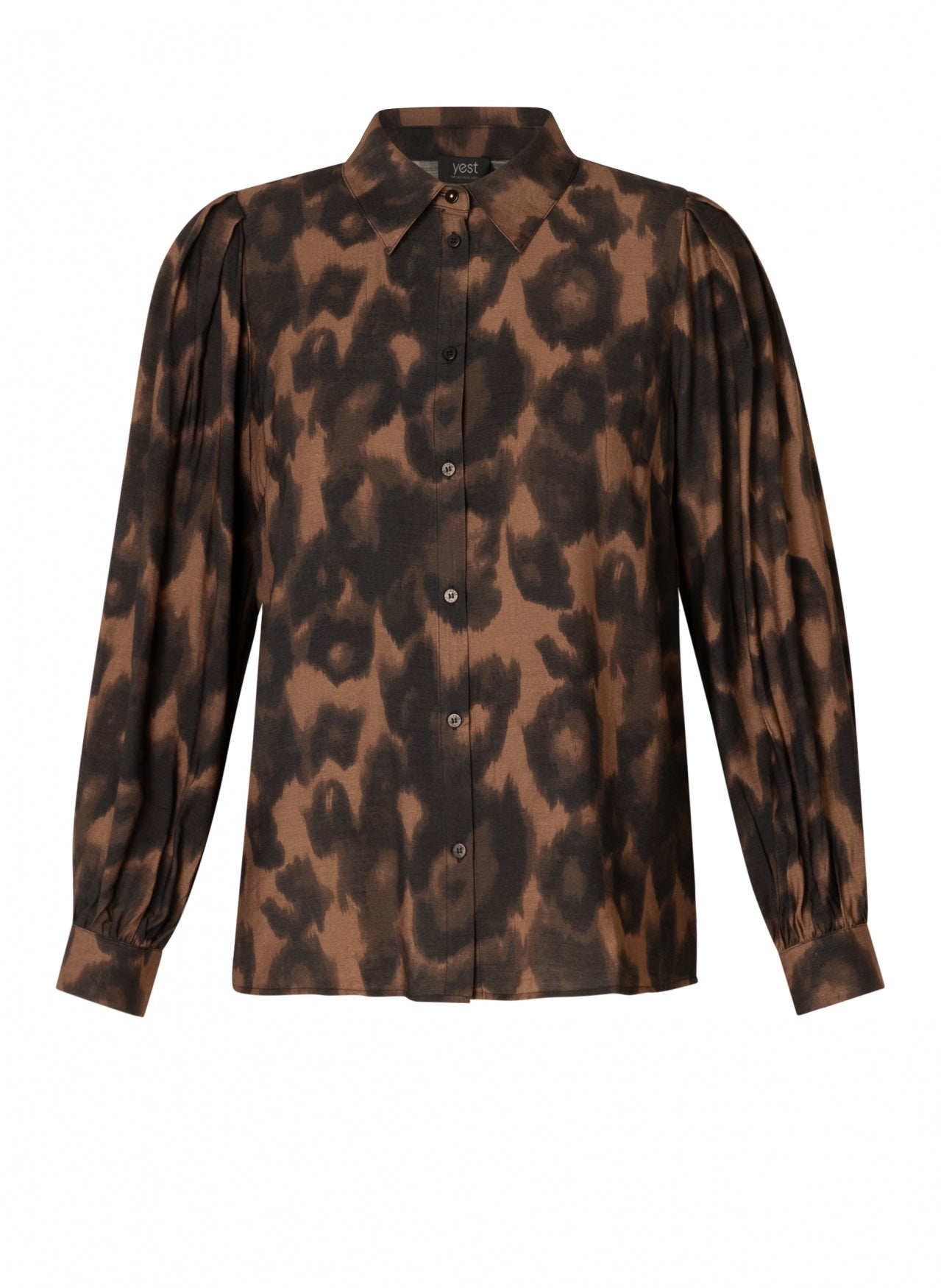 Leopard mönstrad blus från Yesta A005793