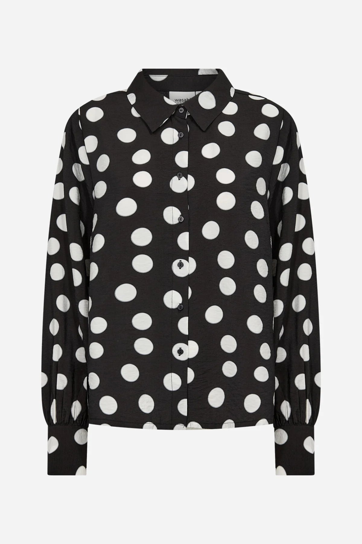 Prickig blus från Wasabi W10866