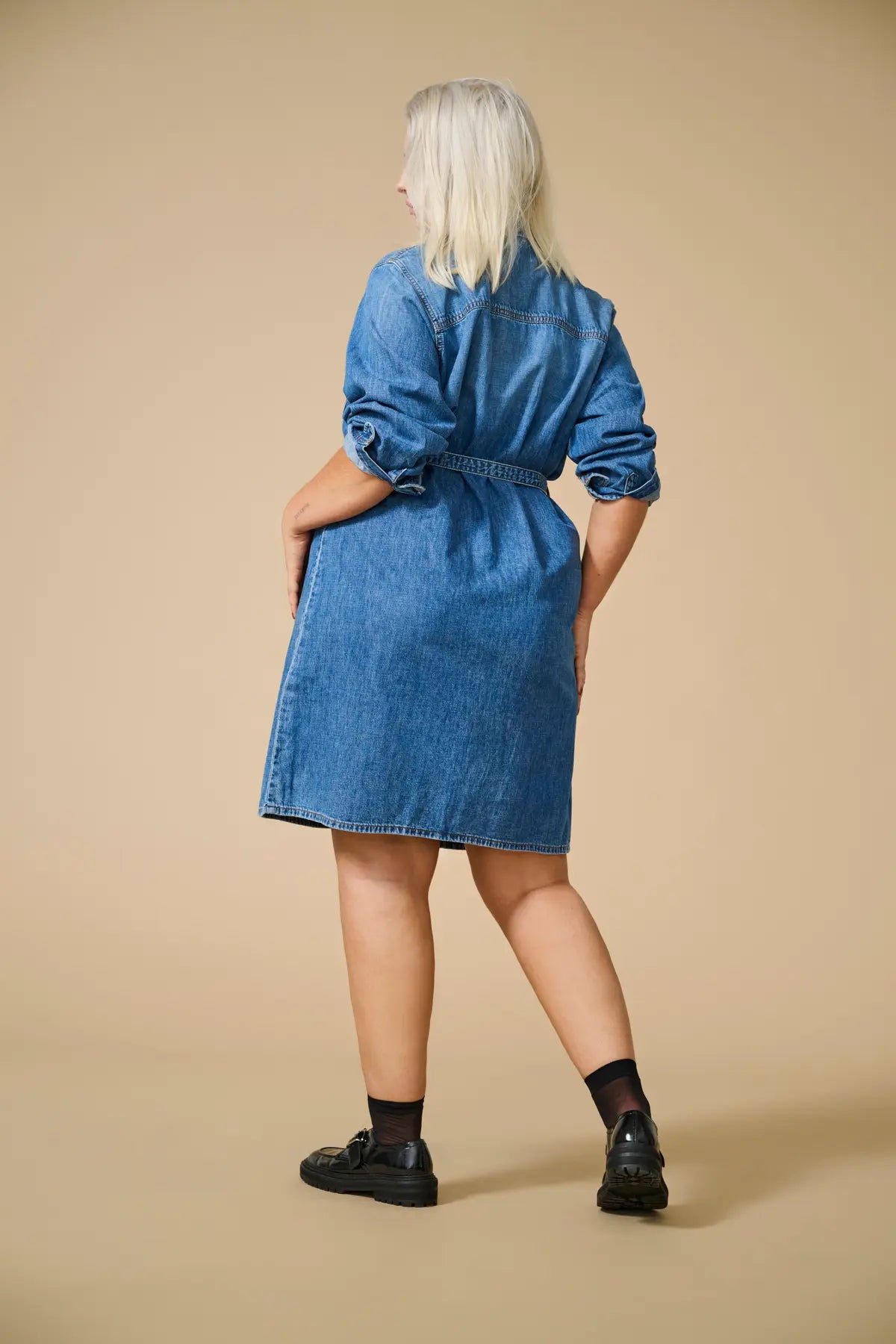 Lång jeans skjorta från Carmakoma 15328541