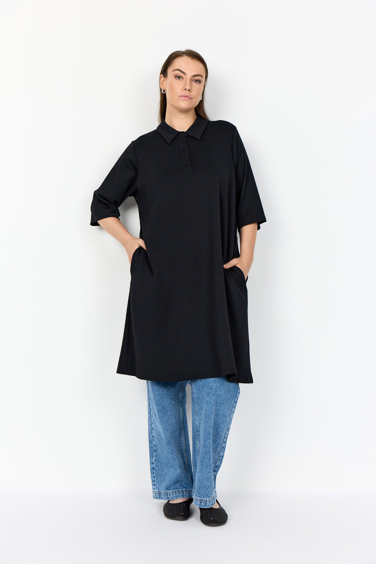 Skön svart klänning från Wasabi W20500