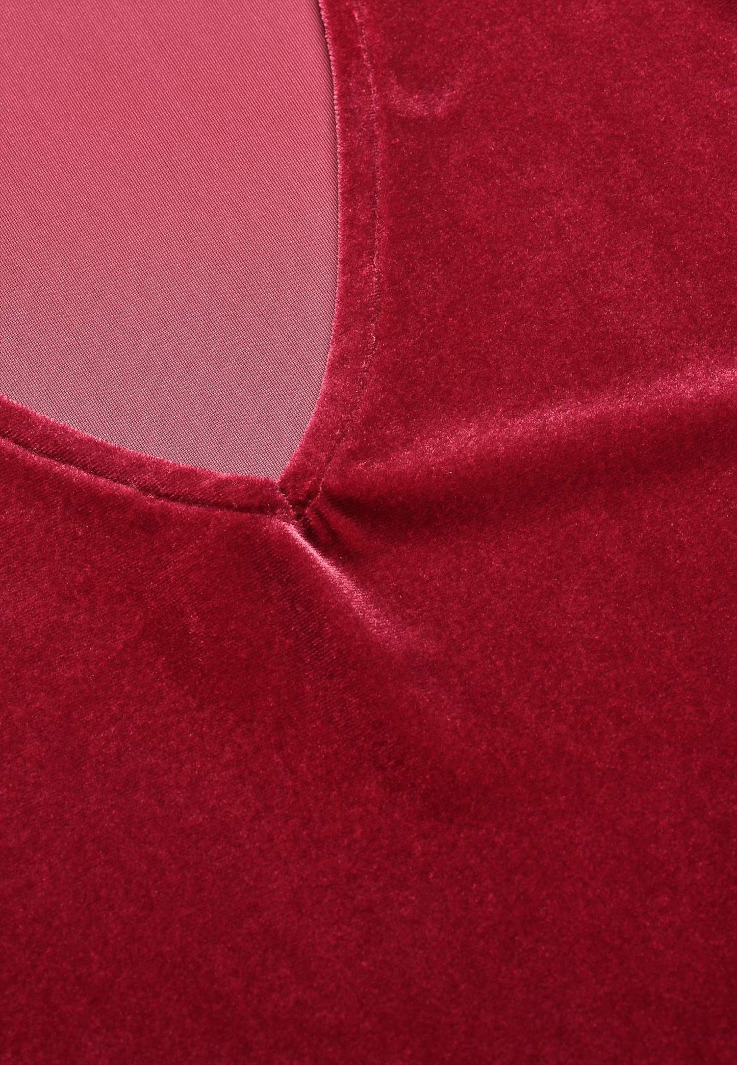 Röd sammet topp från Cellbes 620252