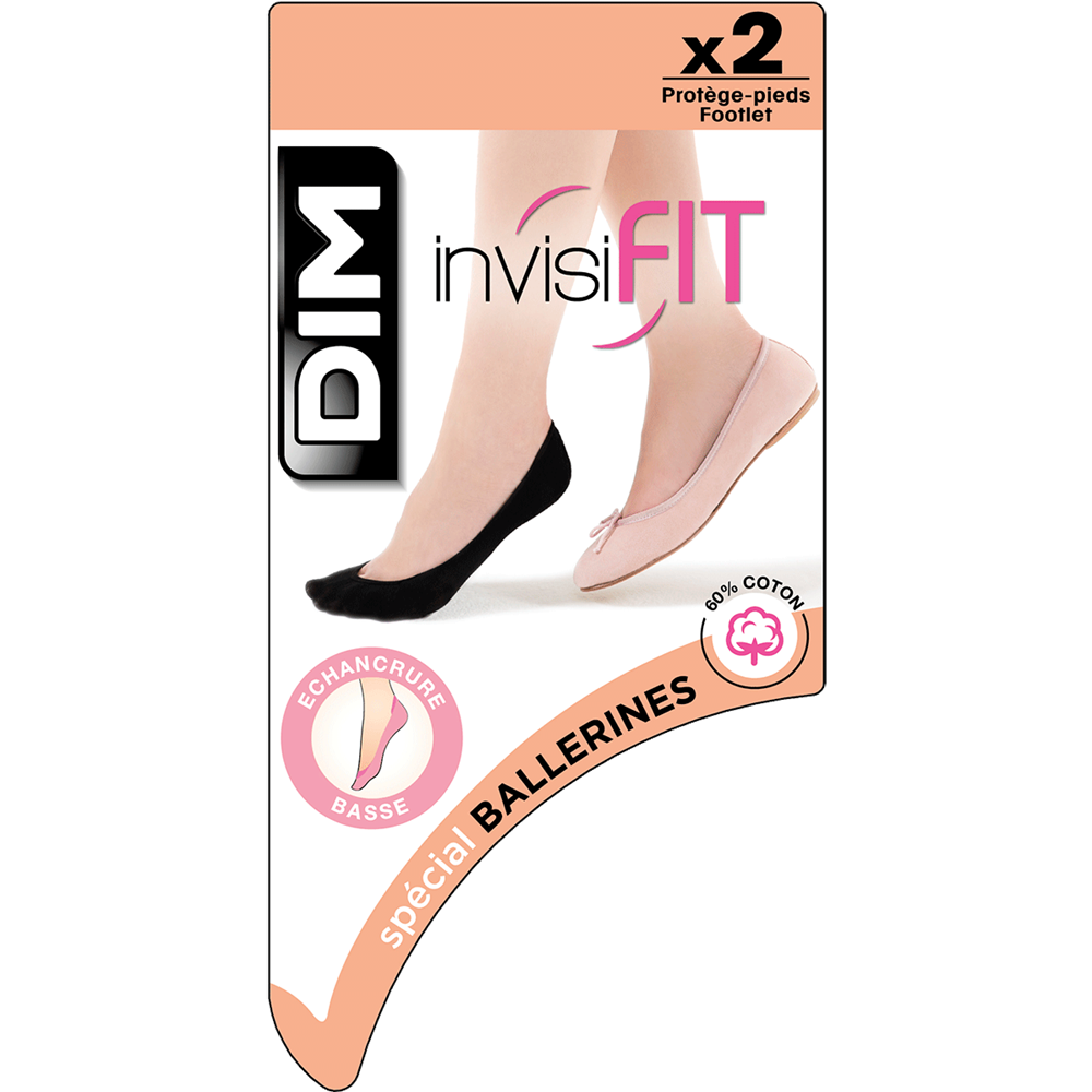 Strumpor för ballerina skor från DIM 2080