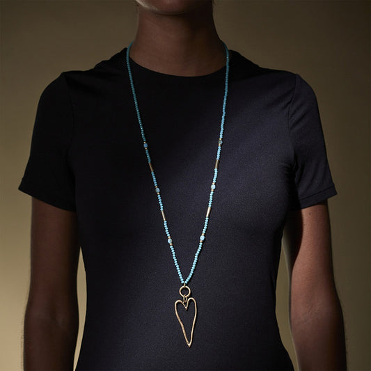 Långt halsband från Moshi 13773
