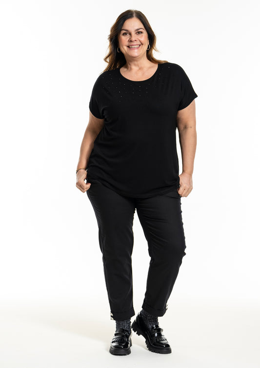 Gitte T-shirt med diamanter G246047