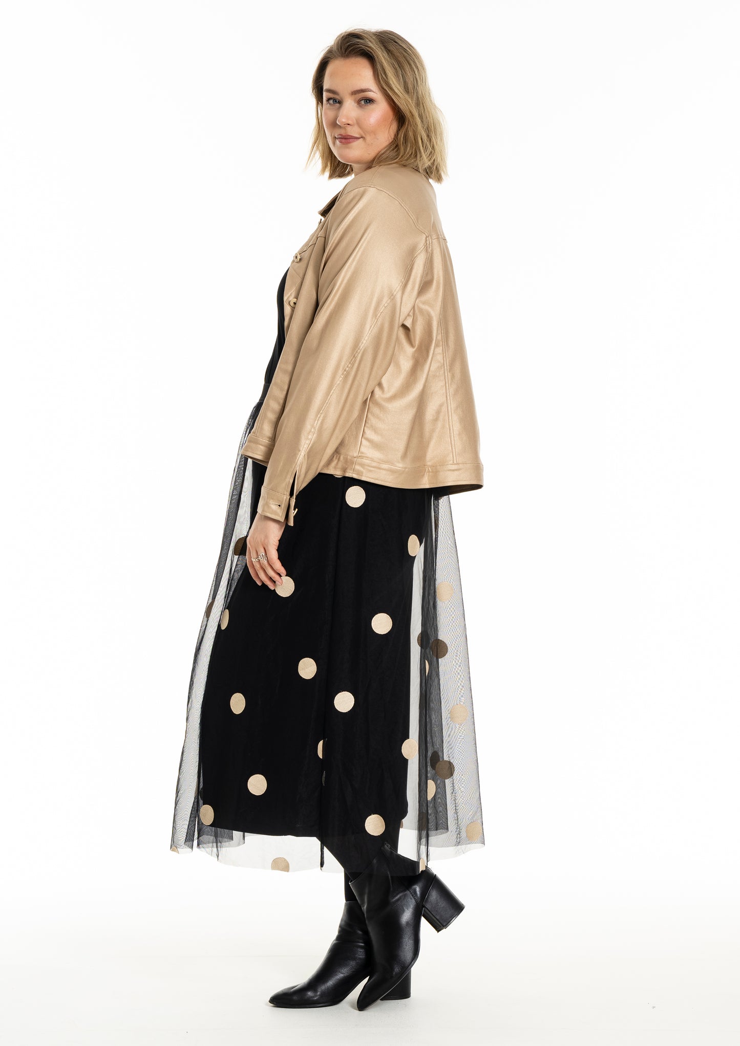 Prickig tyllkjol från Gozzip G256041