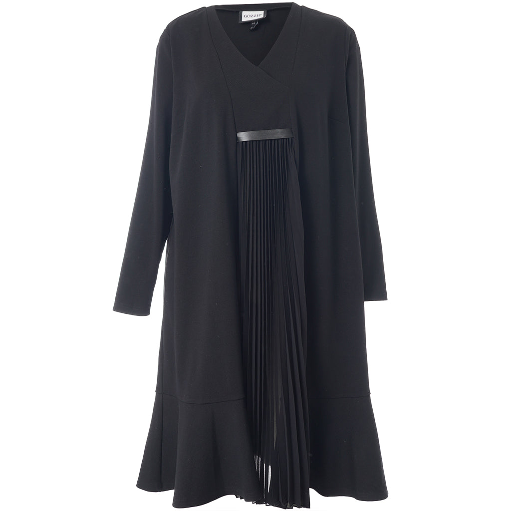 Svart klänning från Gozzip G256050