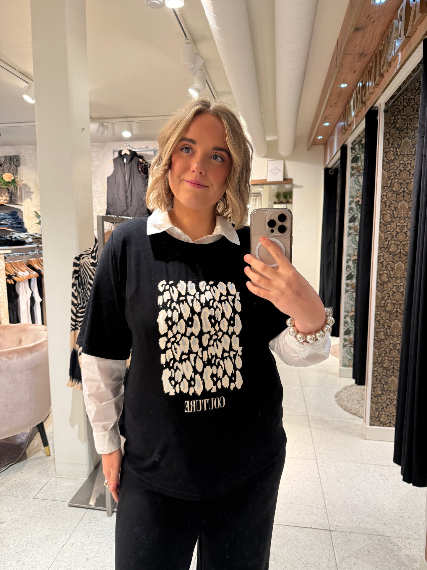 T-shirt med tryck från Wasabi W20521