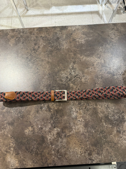 Mönstrat resårskärp