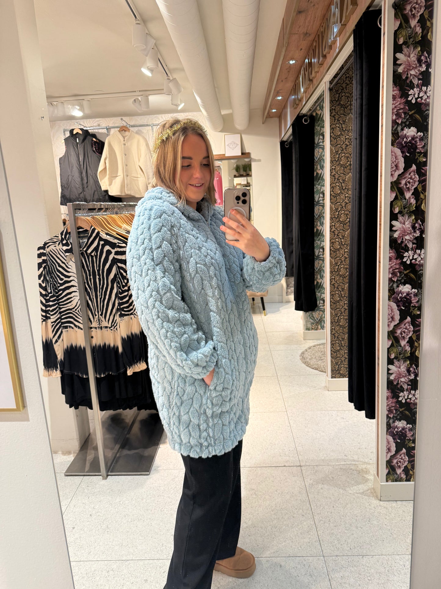 Mysig fleece jacka från Lingadore 8104