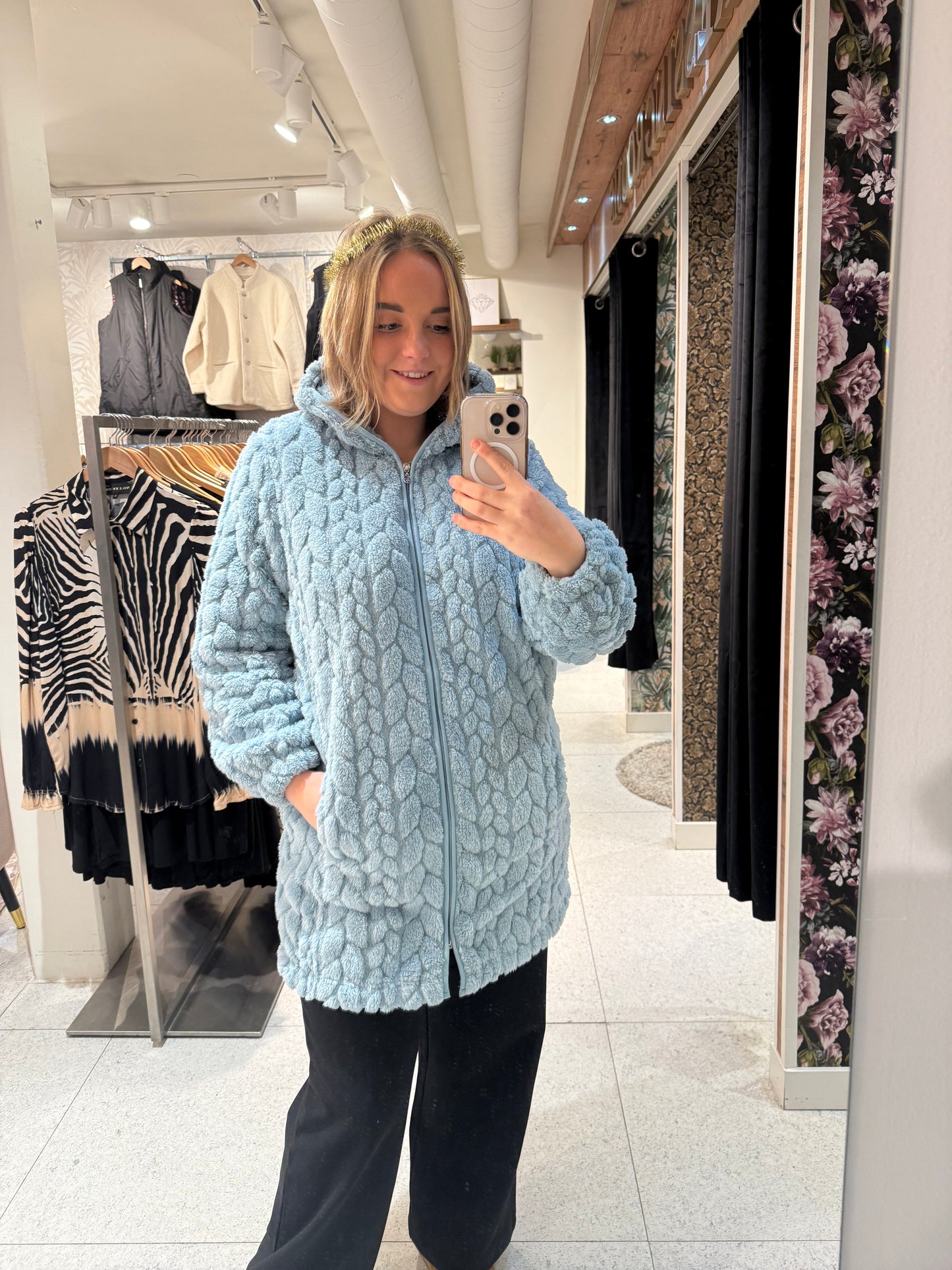 Mysig fleece jacka från Lingadore 8104