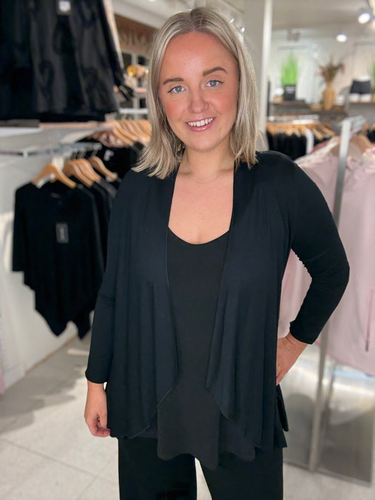 Svart kofta från Anvito 3329