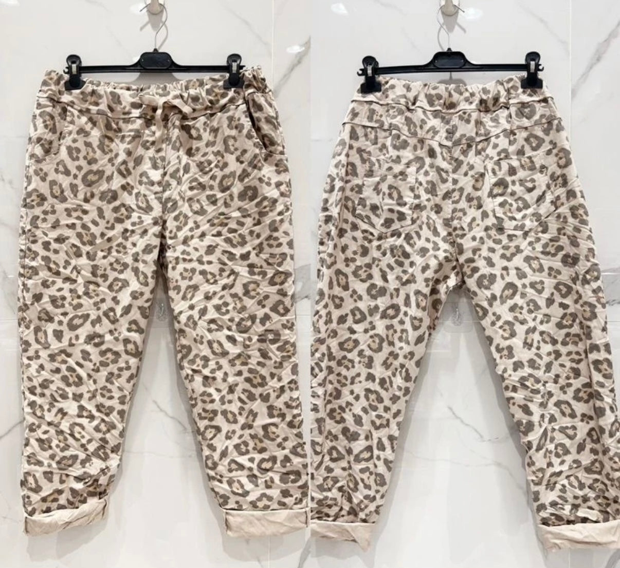Leopard mönstrad mirakelbyxa