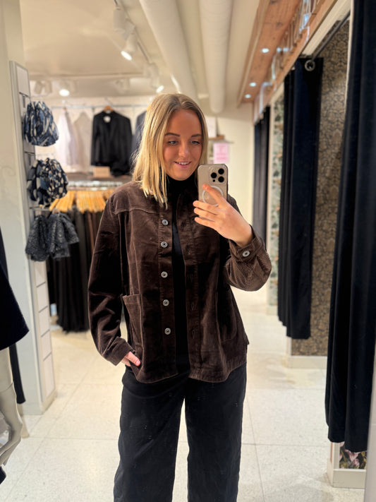 Brun manchesterjacka från Ciso 70015