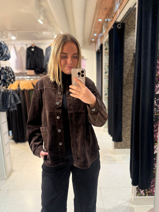 Brun manchesterjacka från Ciso 70015