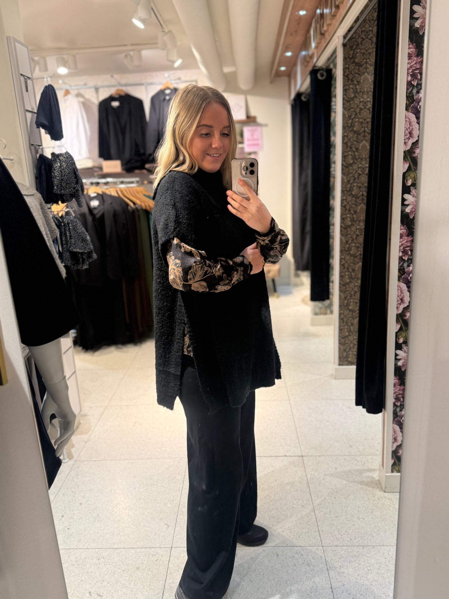 Mysig poncho från Ciso 40061