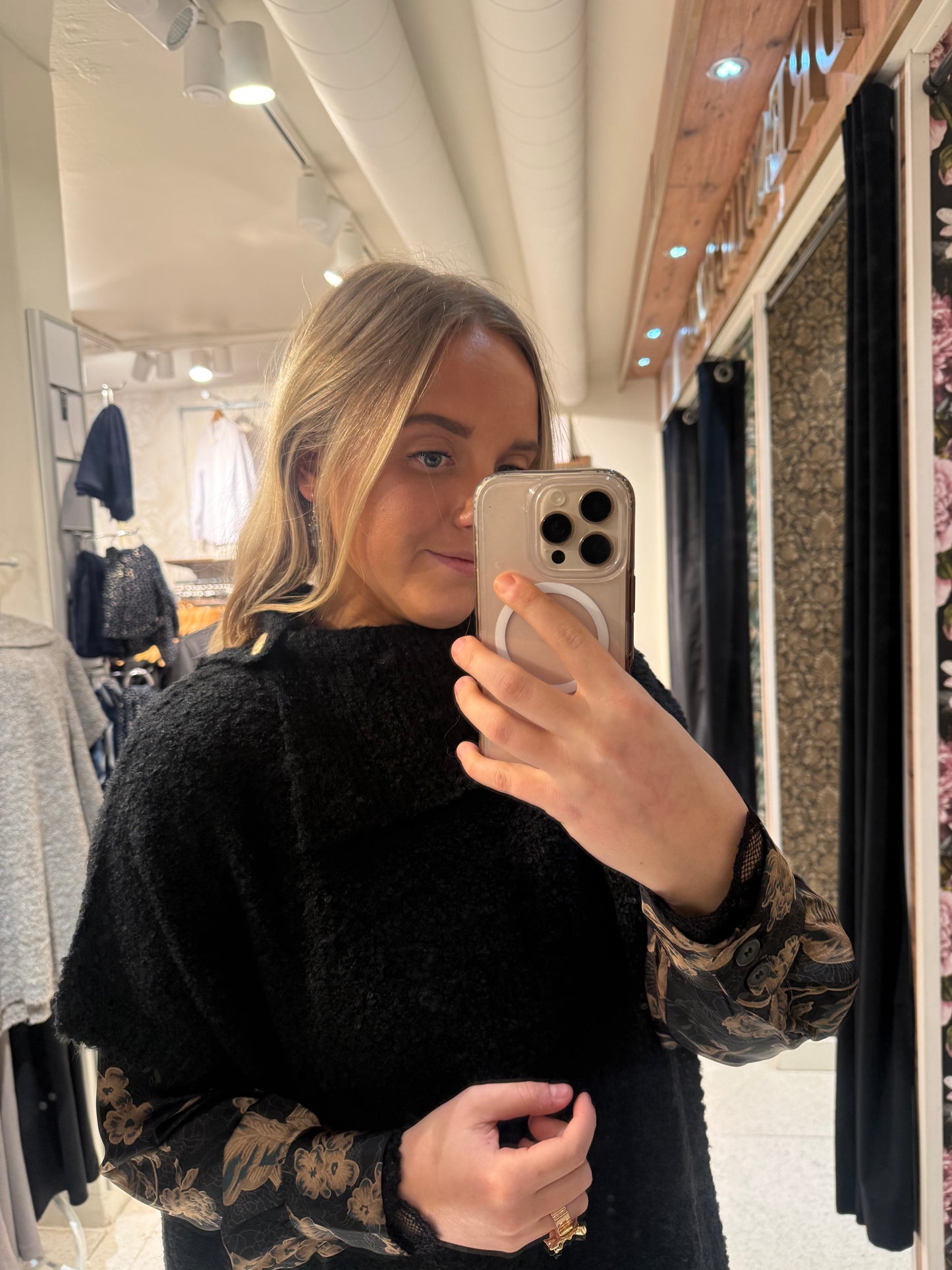 Mysig poncho från Ciso 40061