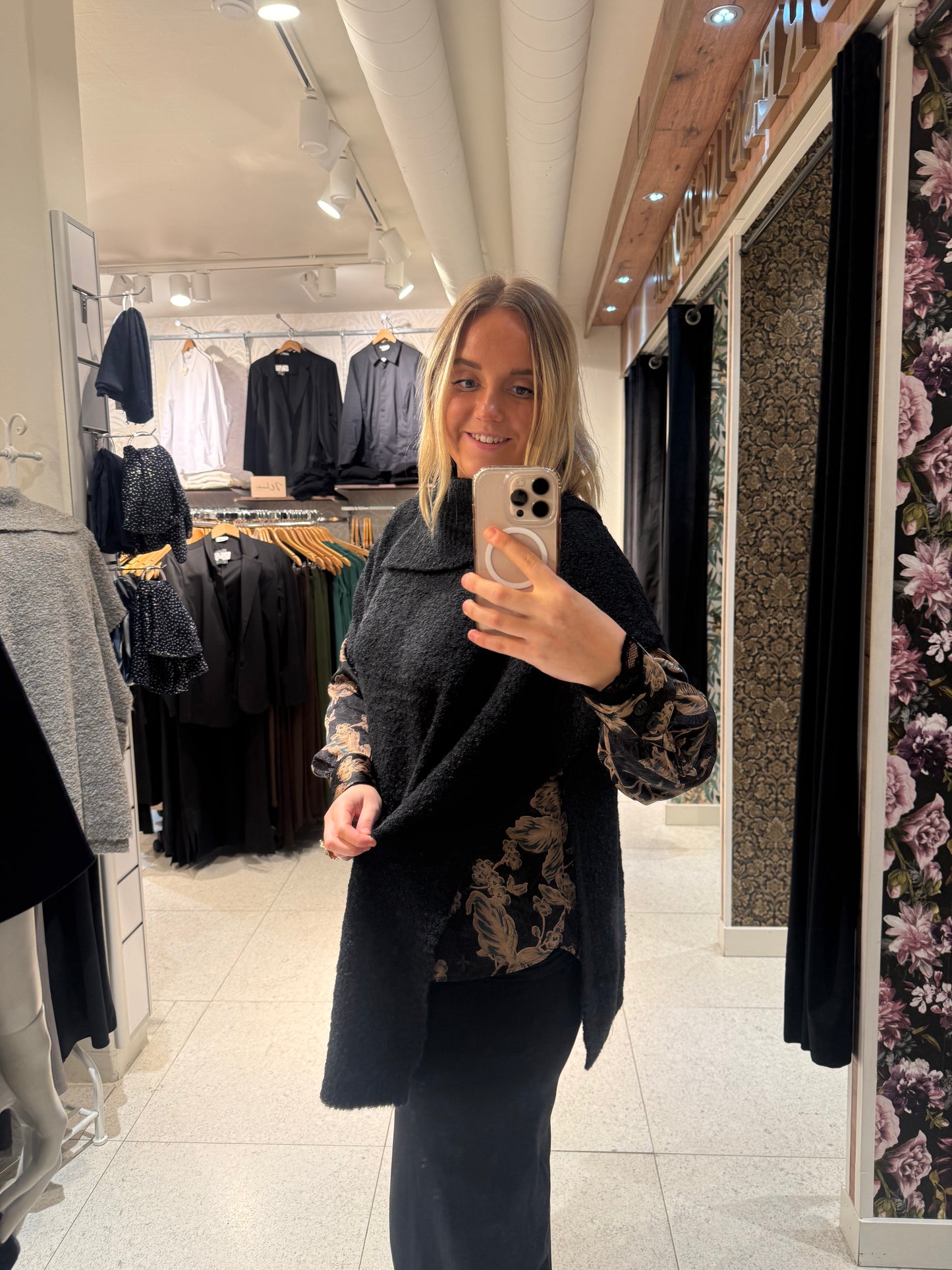 Mysig poncho från Ciso 40061