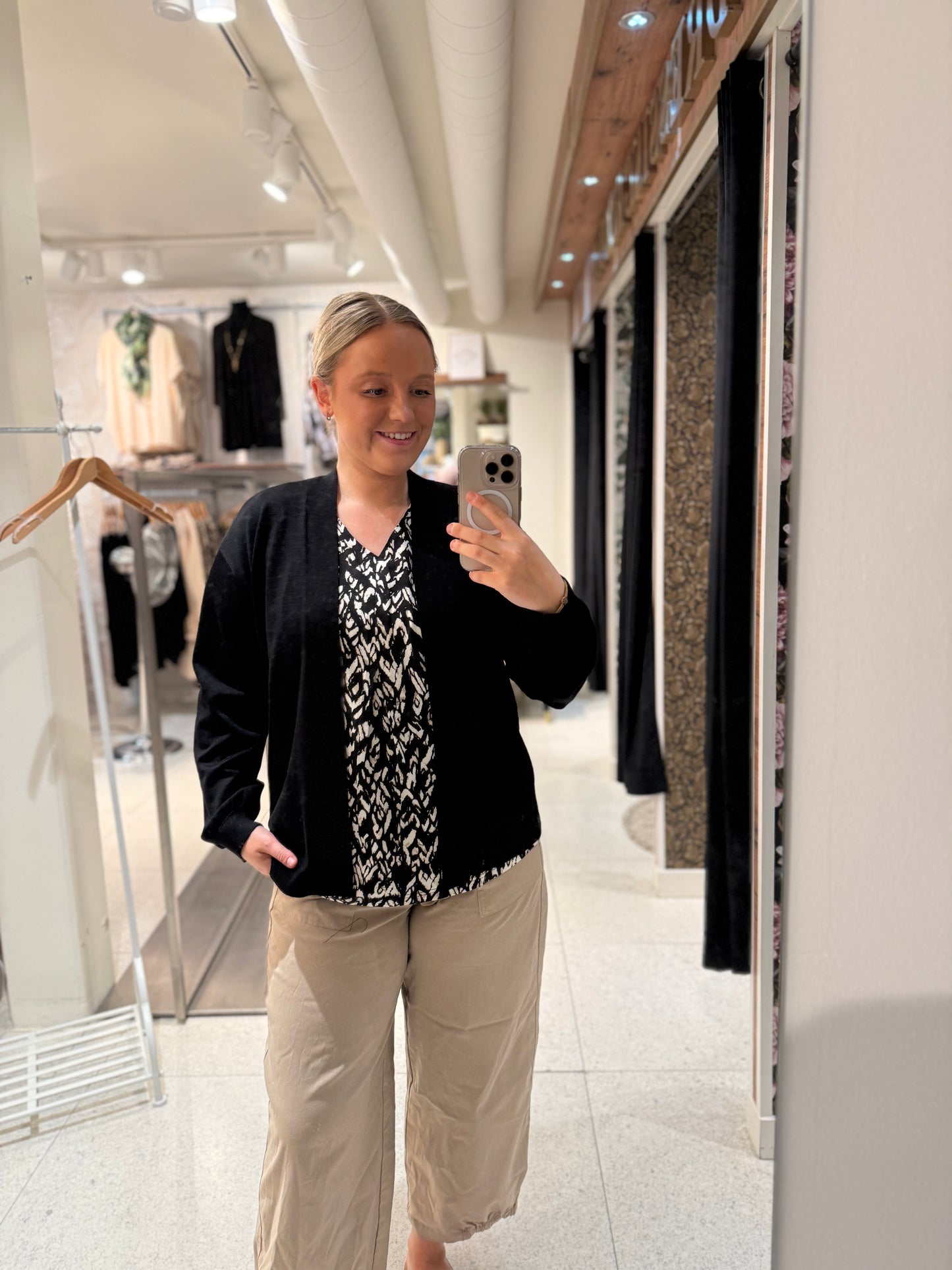 Svart kofta från Ciso 218496