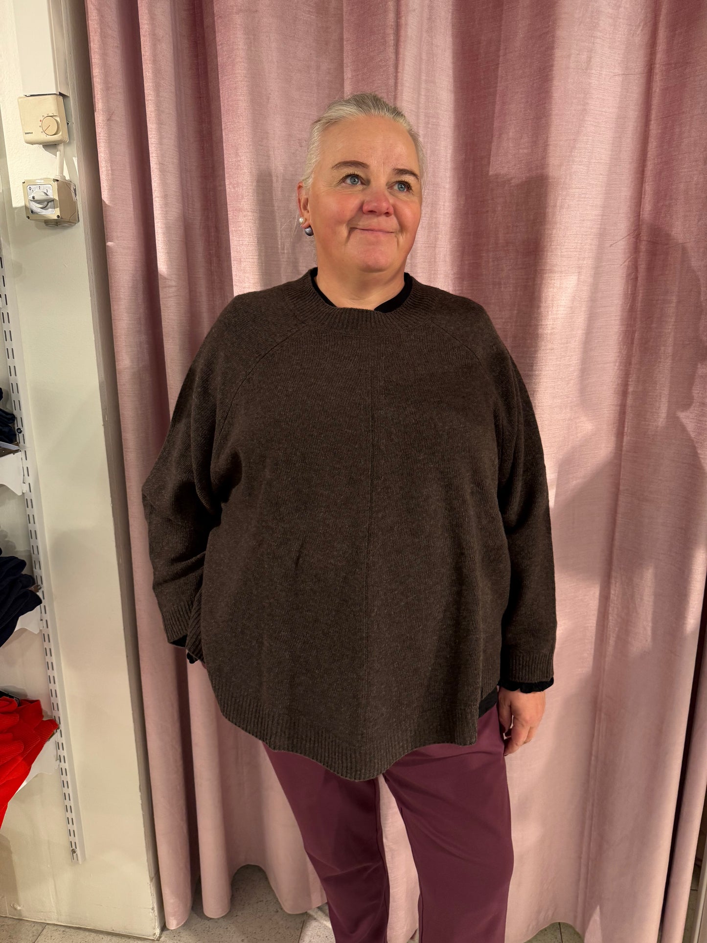 Poncho tröja från Lundgaard 8237