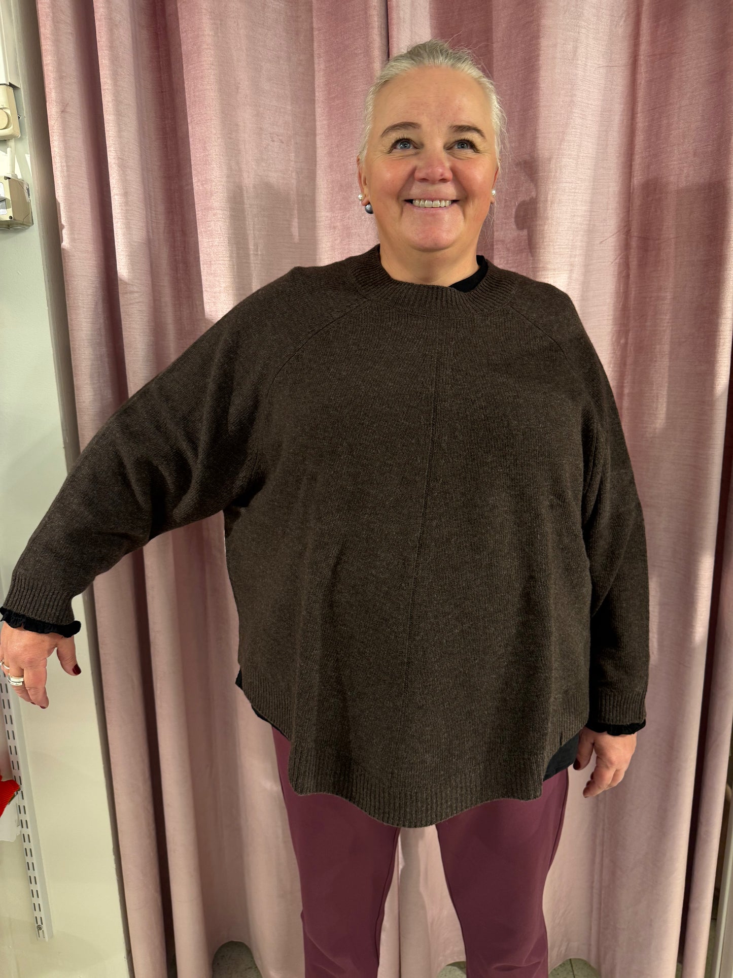 Poncho tröja från Lundgaard 8237