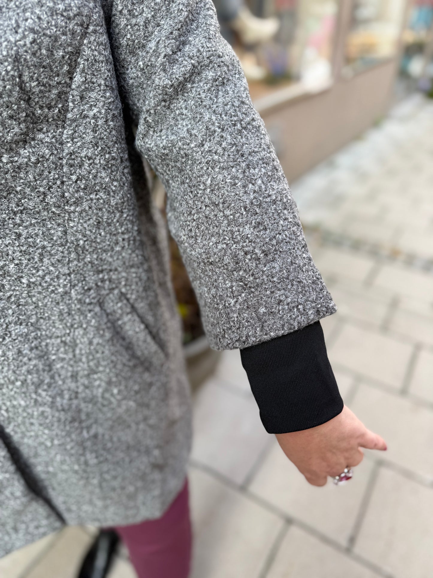 Grå kappa från Zhenzi 200870