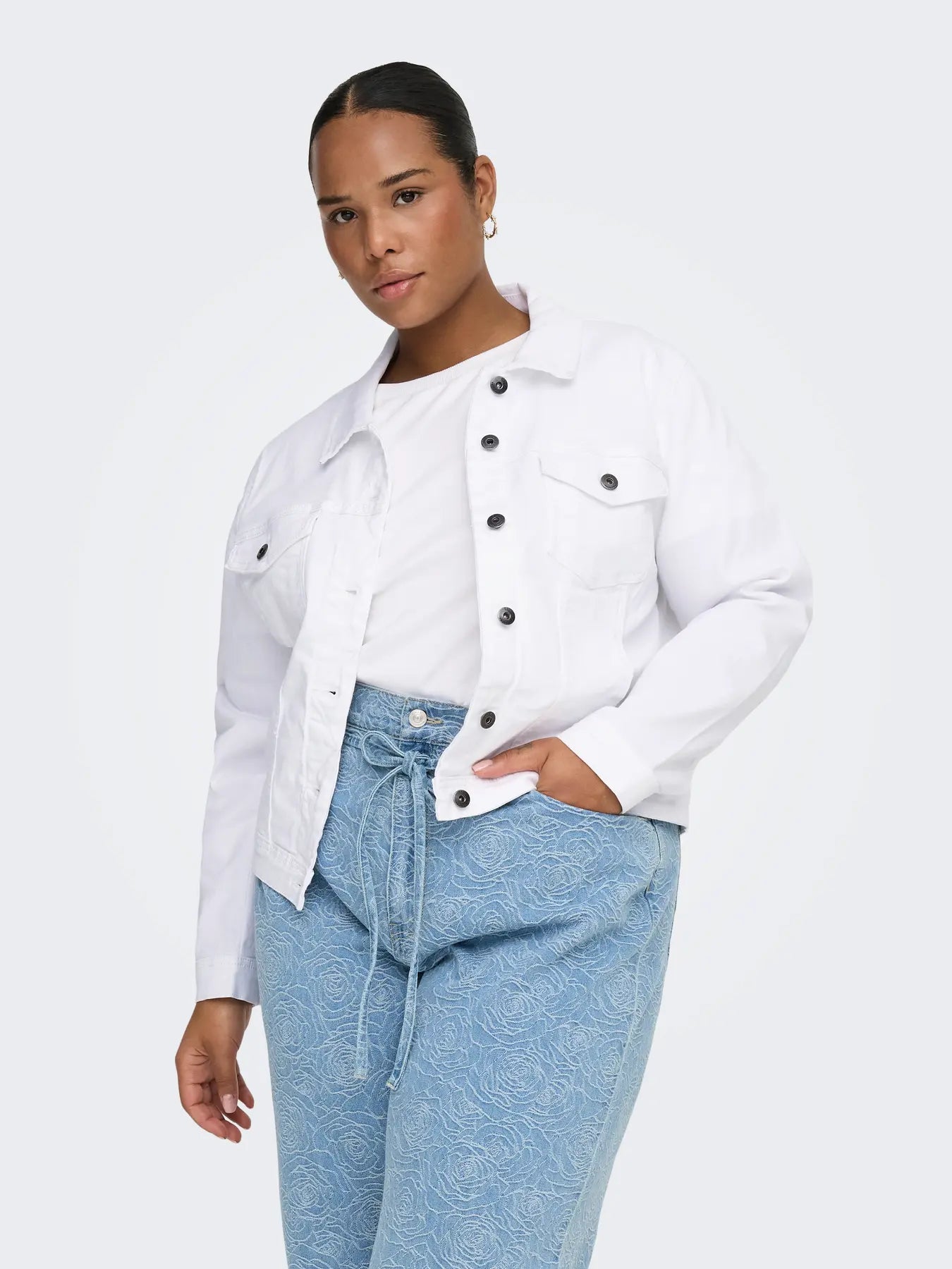 Vit jeansjacka från Carmakoma 15237814