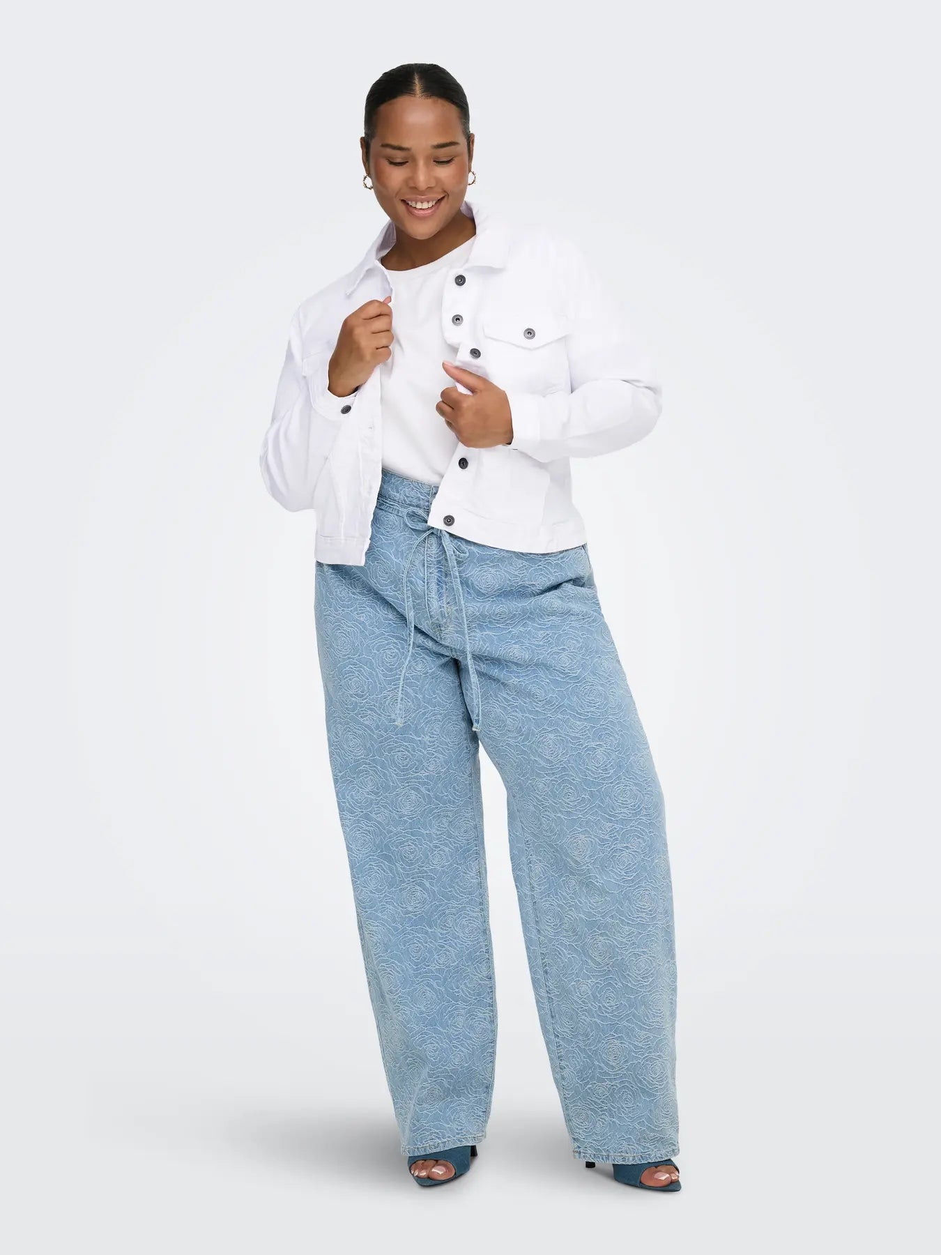 Vit jeansjacka från Carmakoma 15237814